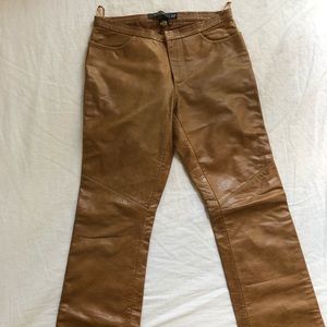 Vintage Genuine Leather Pants